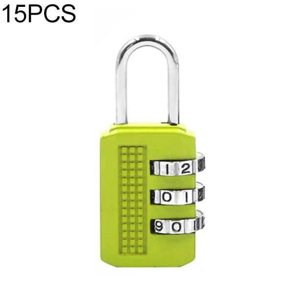 15 PCS Zinc Alloy Mechanical Digital Code Lock
