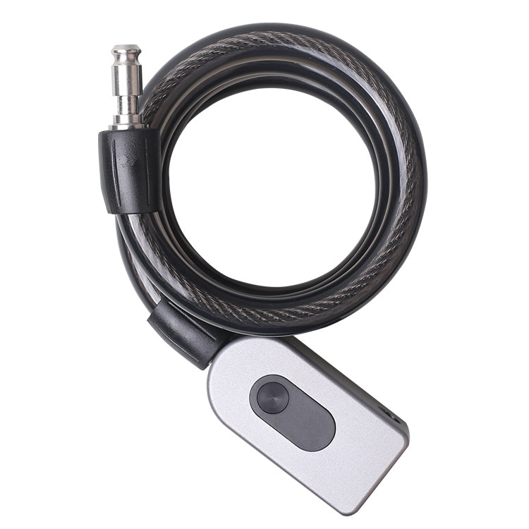 GQ10 IP66 Waterproof Anti-theft Bicycle Lock Smart Bluetooth Steel Ring Lock(Grey)
