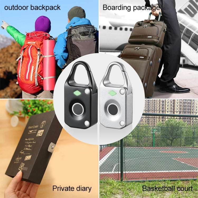 ZT10 Locker Anti-theft Metal Fingerprint Padlock