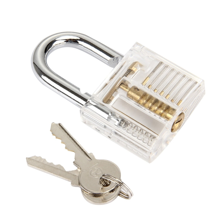 Transparent Style Padlock with Key