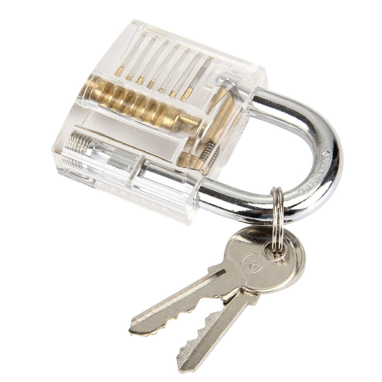 Transparent Style Padlock with Key