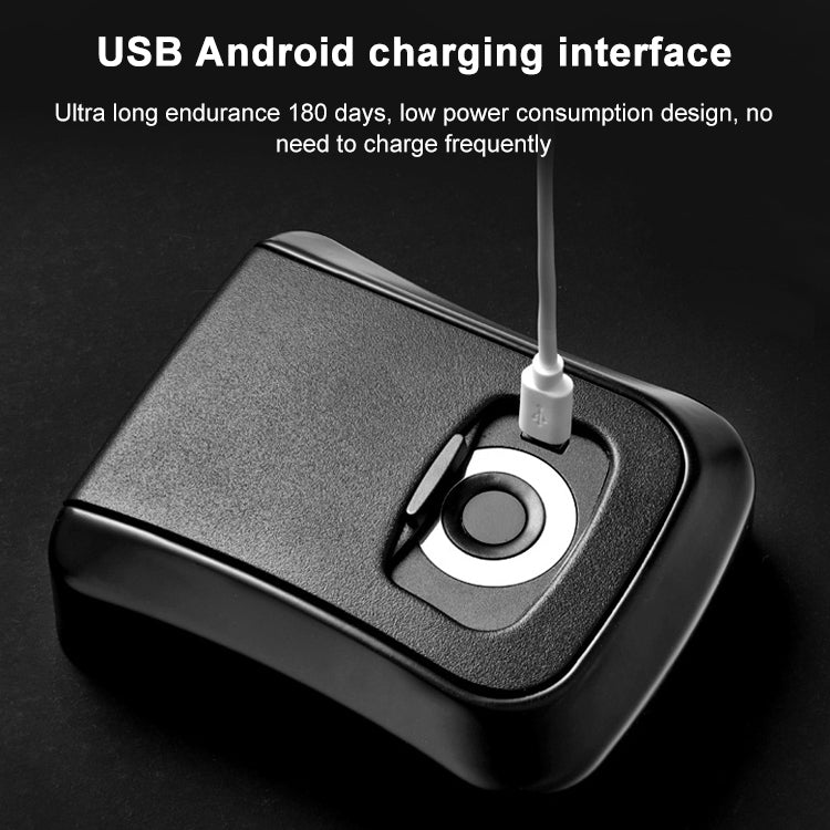 B0X01 Micro USB Charging Bluetooth + Fingerprint Door Wall-mounted Key Storage Box Key Safety Box