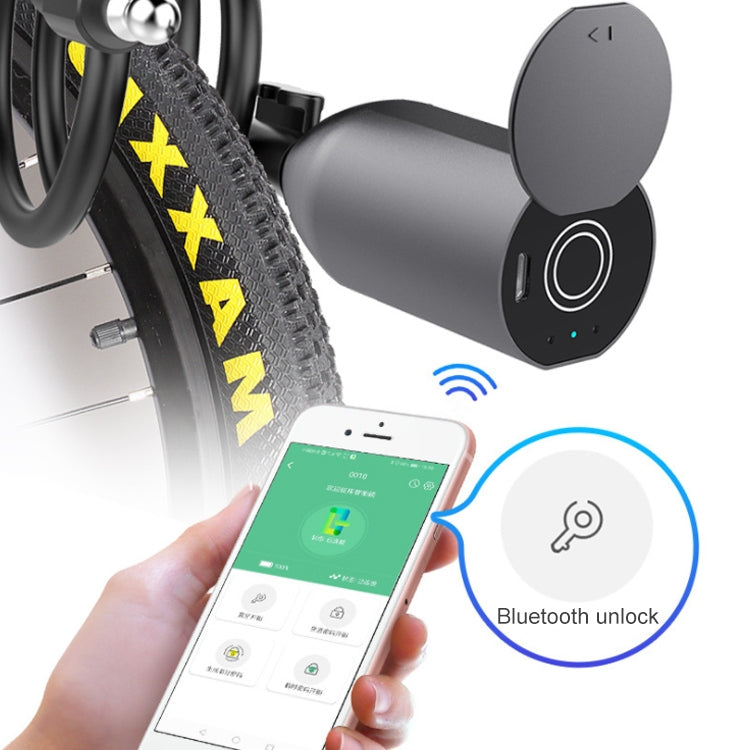 C3B Bluetooth Version Anti-theft Anti-shear Motorcycle Electric Bike Steel Rope Lock