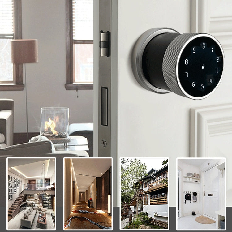 Door Lock Bluetooth Password Lock Intelligent Fingerprint Padlock Electronic Lock, Fingerprint Edition