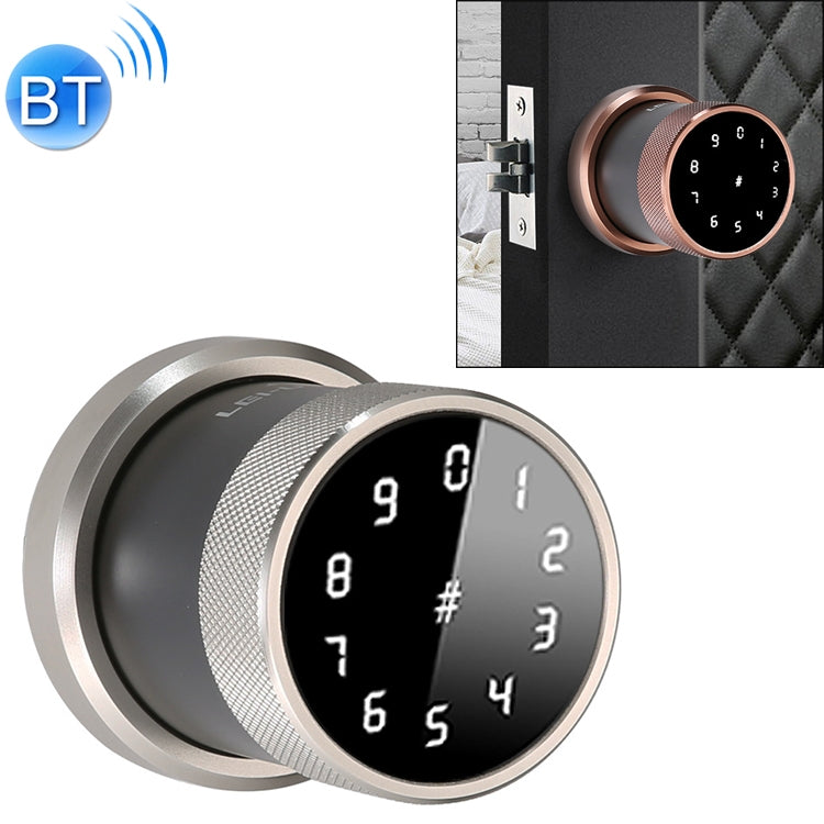 Door Lock Bluetooth Password Lock Intelligent Padlock Electronic Lock, without Fingerprint