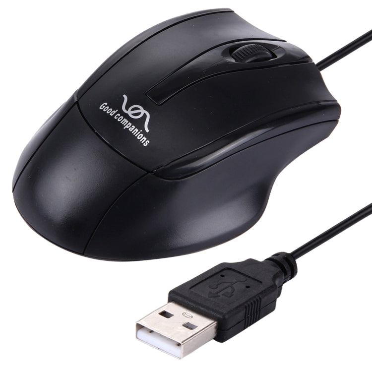 FC-3010 USB Interface 3 Buttons 3200 DPI Wired Optical Mouse for Computer PC Laptop