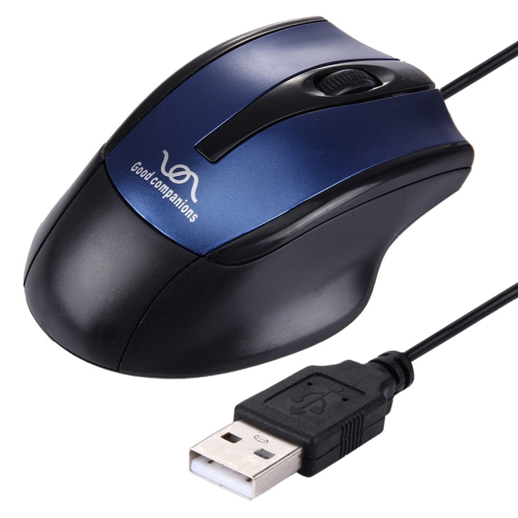 FC-3010 USB Interface 3 Buttons 3200 DPI Wired Optical Mouse for Computer PC Laptop