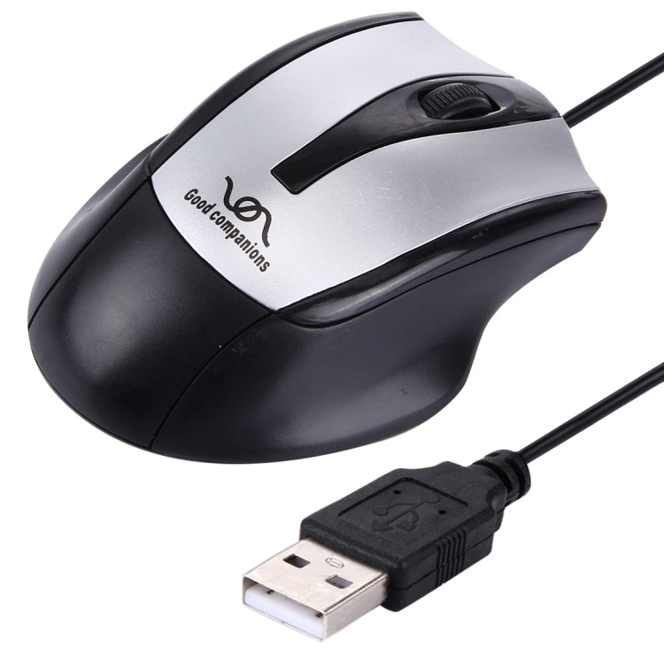 FC-3010 USB Interface 3 Buttons 3200 DPI Wired Optical Mouse for Computer PC Laptop