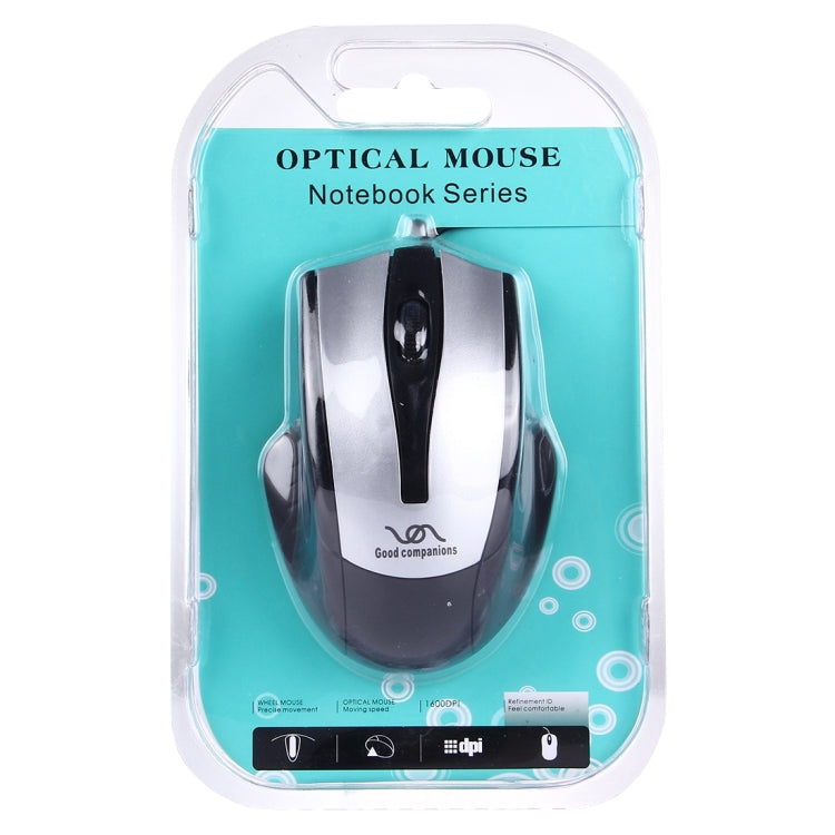 FC-3010 USB Interface 3 Buttons 3200 DPI Wired Optical Mouse for Computer PC Laptop