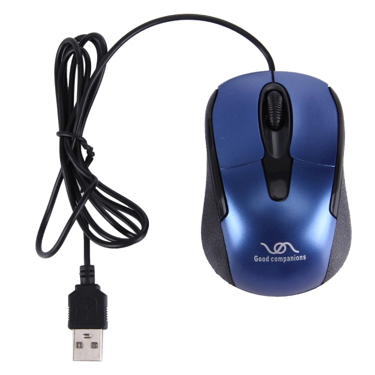 FC-3004 USB Interface 3 Buttons 3200 DPI Wired Optical Mouse for Computer PC Laptop