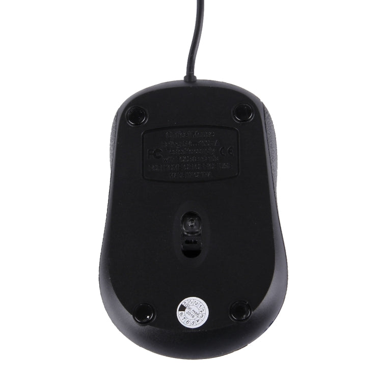 FC-3004 USB Interface 3 Buttons 3200 DPI Wired Optical Mouse for Computer PC Laptop