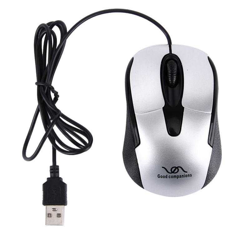 FC-3004 USB Interface 3 Buttons 3200 DPI Wired Optical Mouse for Computer PC Laptop