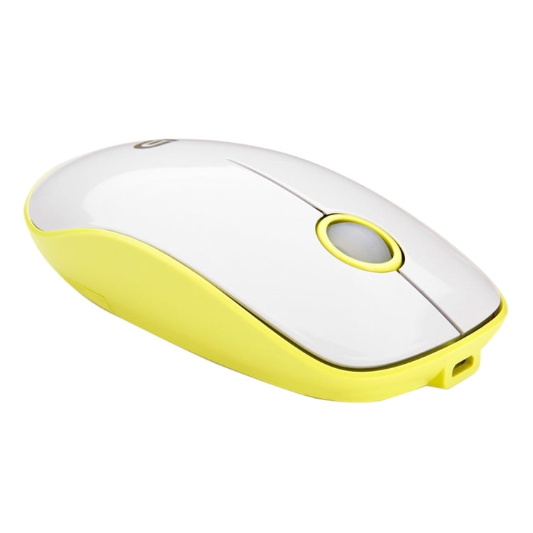 WG-008 Rechargeable Ultra Thin 1500DPI 3 Buttons 2.4GHz Wireless Quiet Computer Optical Mouse