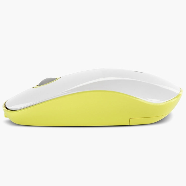 WG-008 Rechargeable Ultra Thin 1500DPI 3 Buttons 2.4GHz Wireless Quiet Computer Optical Mouse