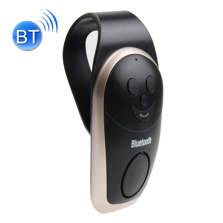 Car Sun Visors Smile Style Wireless Bluetooth Multipoint Speakerphone with Clip, Support Hands-free Answer Phone