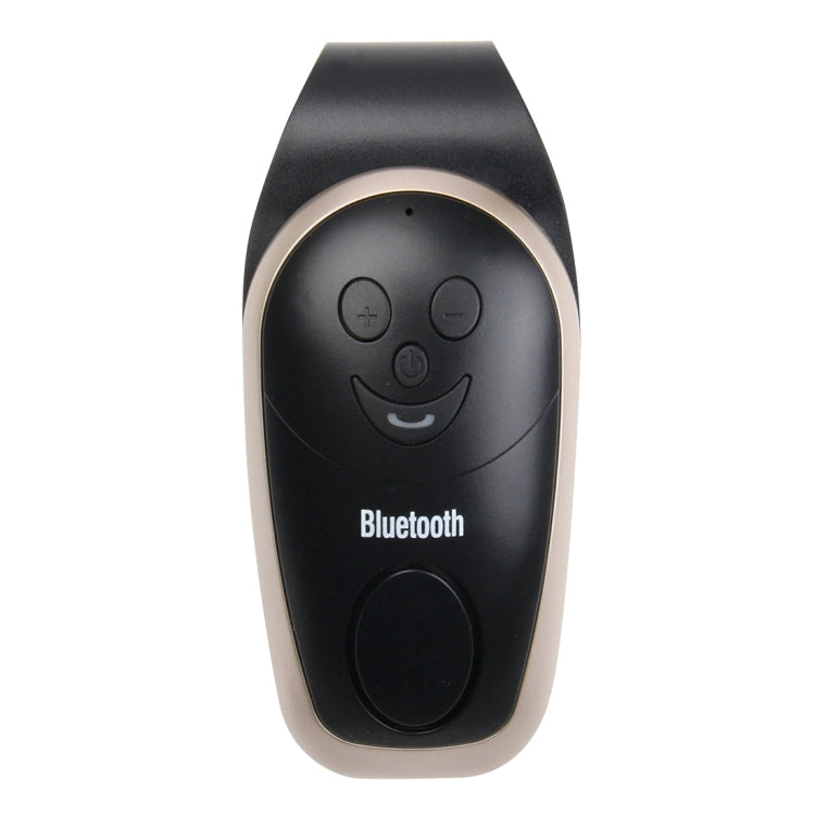 Car Sun Visors Smile Style Wireless Bluetooth Multipoint Speakerphone with Clip, Support Hands-free Answer Phone