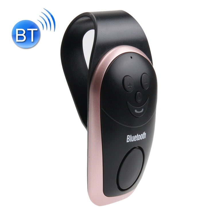 Car Sun Visors Smile Style Wireless Bluetooth Multipoint Speakerphone with Clip, Support Hands-free Answer Phone