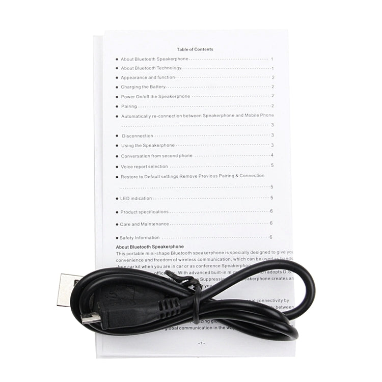Car Sun Visors Smile Style Wireless Bluetooth Multipoint Speakerphone with Clip, Support Hands-free Answer Phone