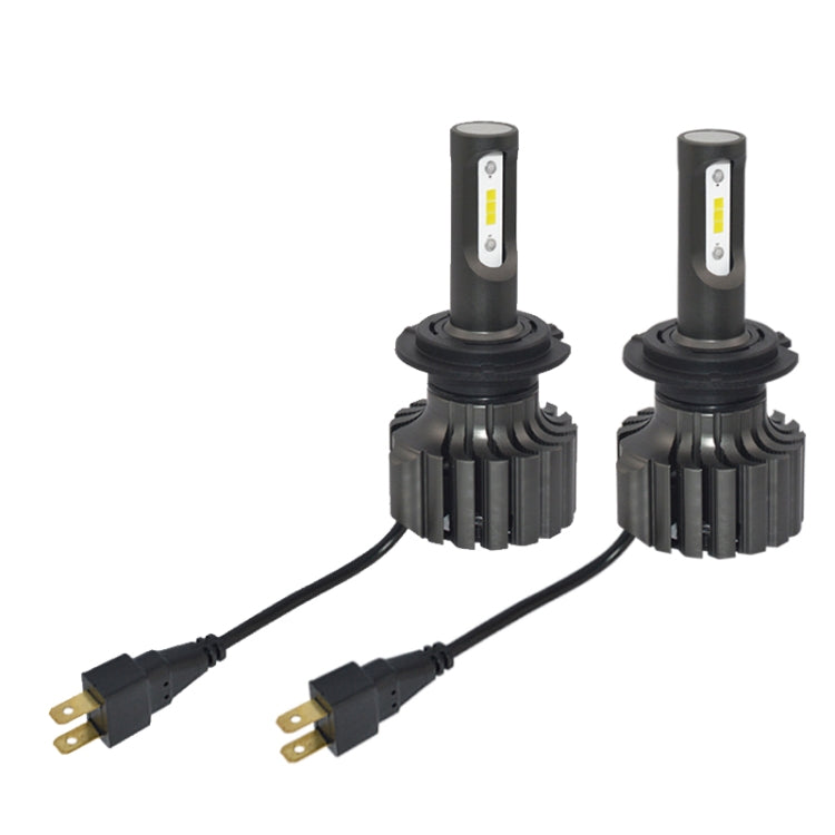 2 PCS V1S H7 30W 4000LM 6000K IP67 Waterproof Car Headlight with 6 CSP Lamps White Light, DC 11-30V