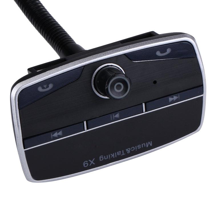 E500 Dual USB Charger Car Bluetooth FM Transmitter Kit, Support LCD Display / TF Card Music Play / Hands-free