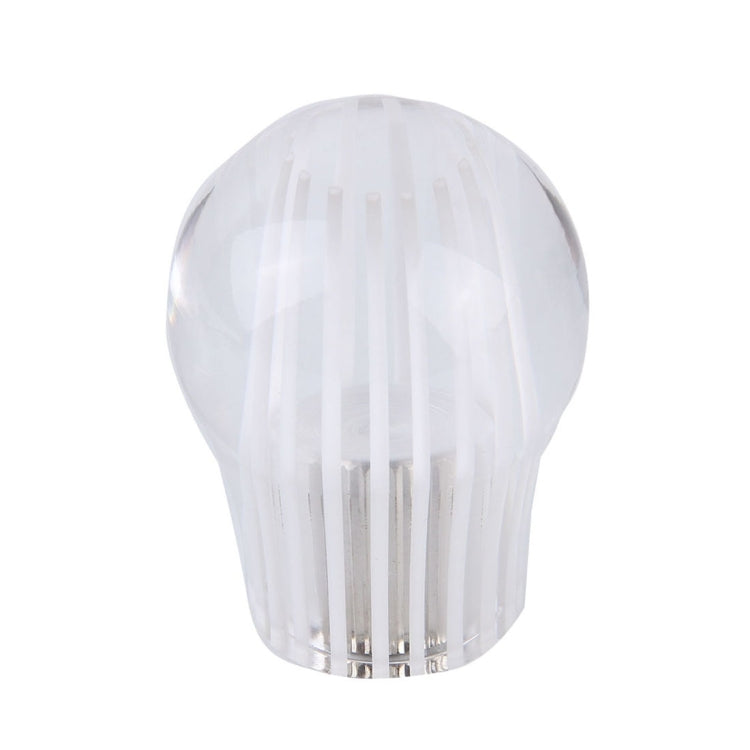 Crystal Three Light Car Breathing Racing Dash LED Magic Lamp Gear Head Shift Knob with Base, Size: 6.0 * 4.5 * 3.0 cm