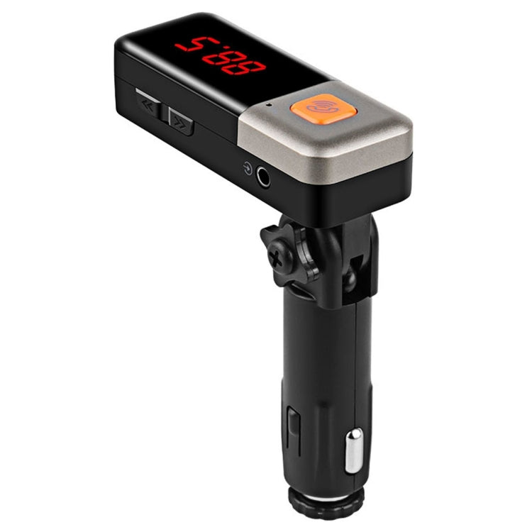 BC11 Dual USB Car Charger Bluetooth FM Transmitter Kit, Support LCD Display / TF Card Music Play / Hands-free