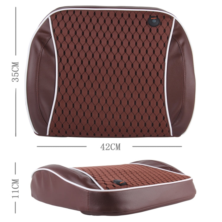 Car Family Back Waist Electric Vibration Massage USB Charging Pillow Mat