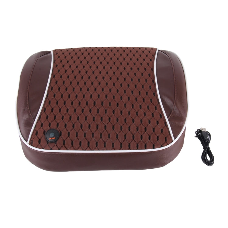 Car Family Back Waist Electric Vibration Massage USB Charging Pillow Mat