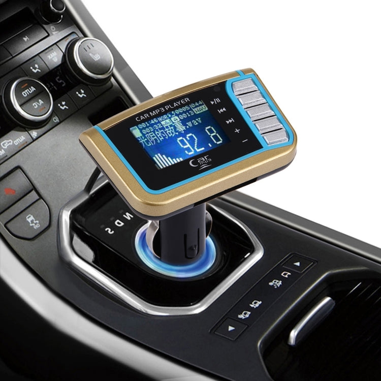 Car MP3 Music Player with FM Transmitter with Remote Control, Support TF / SD Card / USB Flash Disk