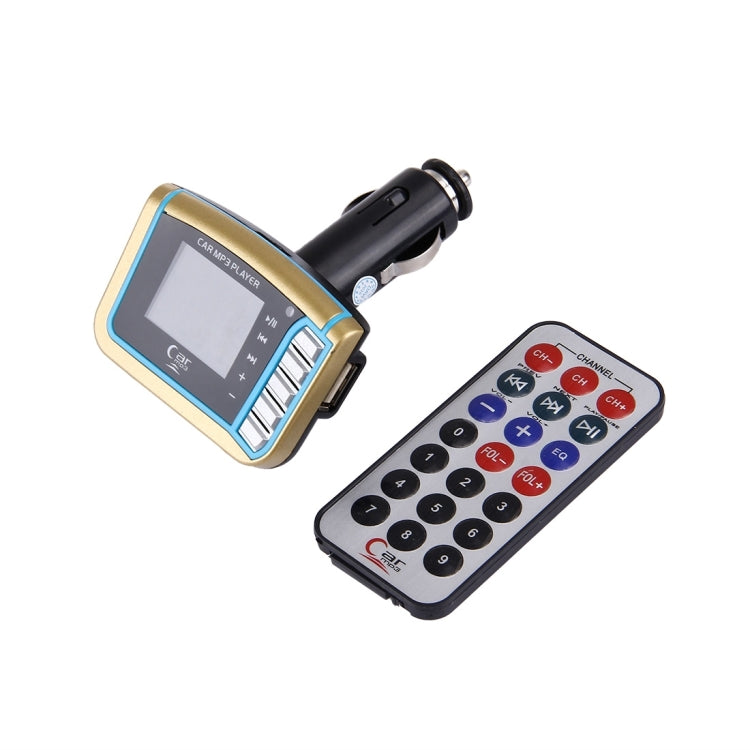 Car MP3 Music Player with FM Transmitter with Remote Control, Support TF / SD Card / USB Flash Disk