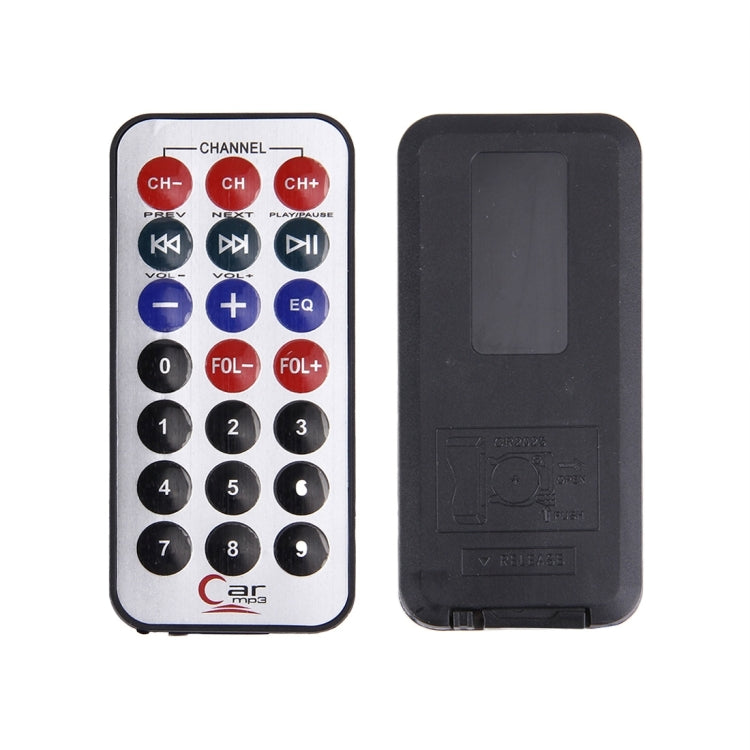 Car MP3 Music Player with FM Transmitter with Remote Control, Support TF / SD Card / USB Flash Disk