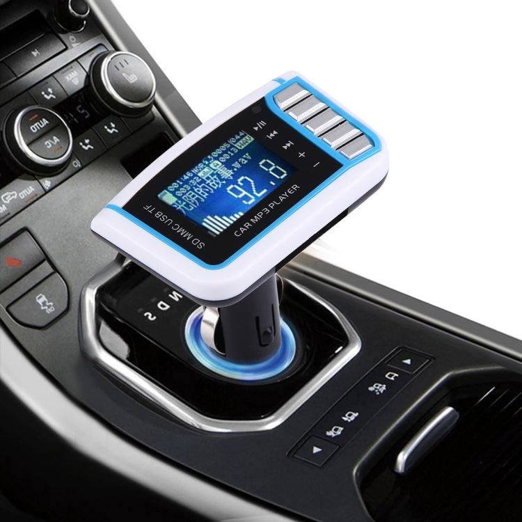 Car MP3 Music Player with FM Transmitter with Remote Control, Support TF / SD Card / USB Flash Disk