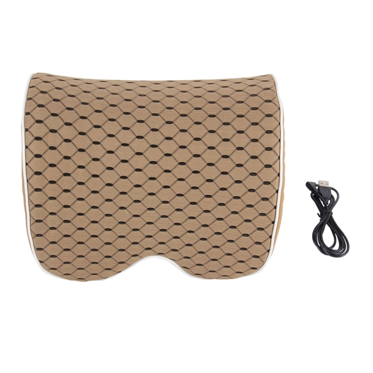 Car Family Neck Head Electric Vibration Massage USB Charging Pillow Mat