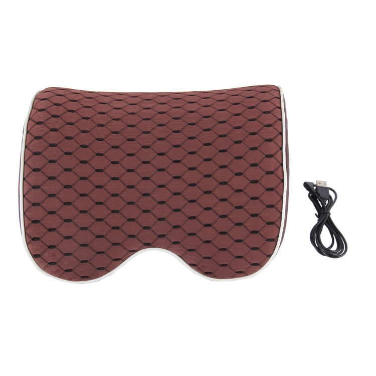 Car Family Neck Head Electric Vibration Massage USB Charging Pillow Mat