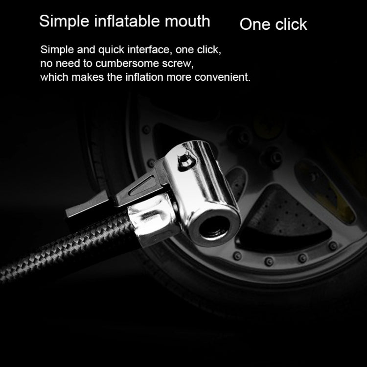 12V 120W Mini Portable Touch Screen Digital Display Car Tire Inflator Inflatable Pump