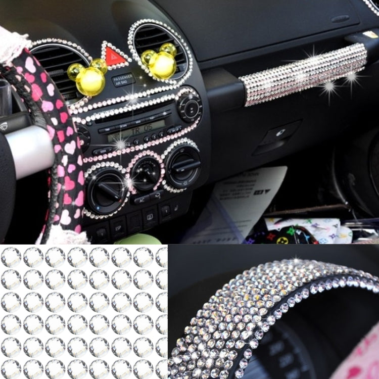 4mm Glitter Crystal Diamond Decoration / Shining Rhinestone Sticker for Car Sticker & Cell Phone Ornament