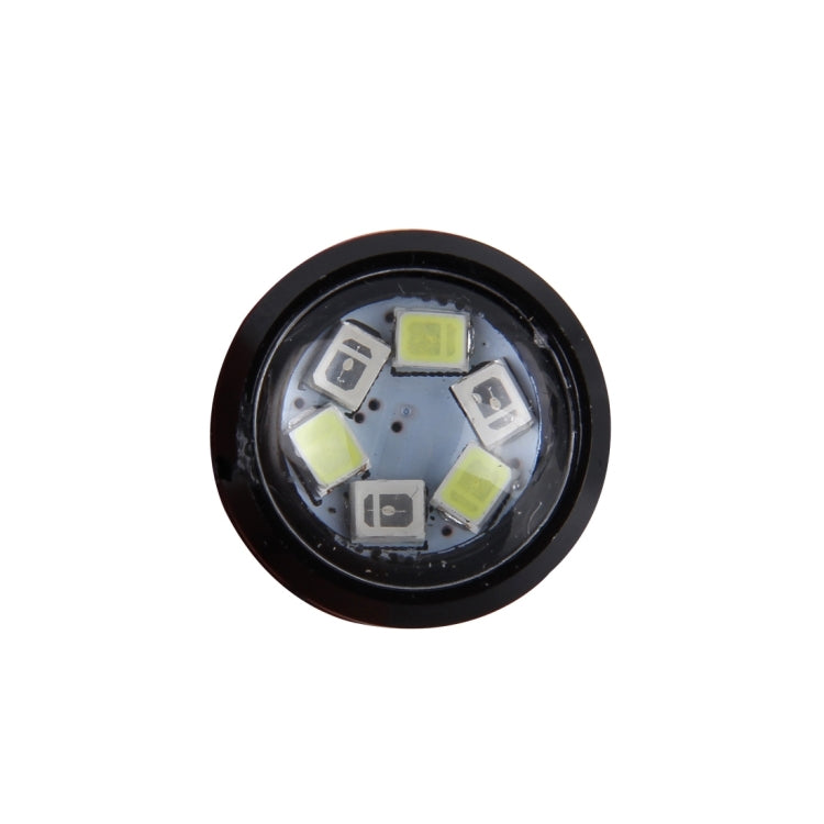 2 PCS 22.5mm 3W 200LM White + Blue Light 6 LED SMD 2835 Eagle Eye Car Steering Light Daytime Running Light