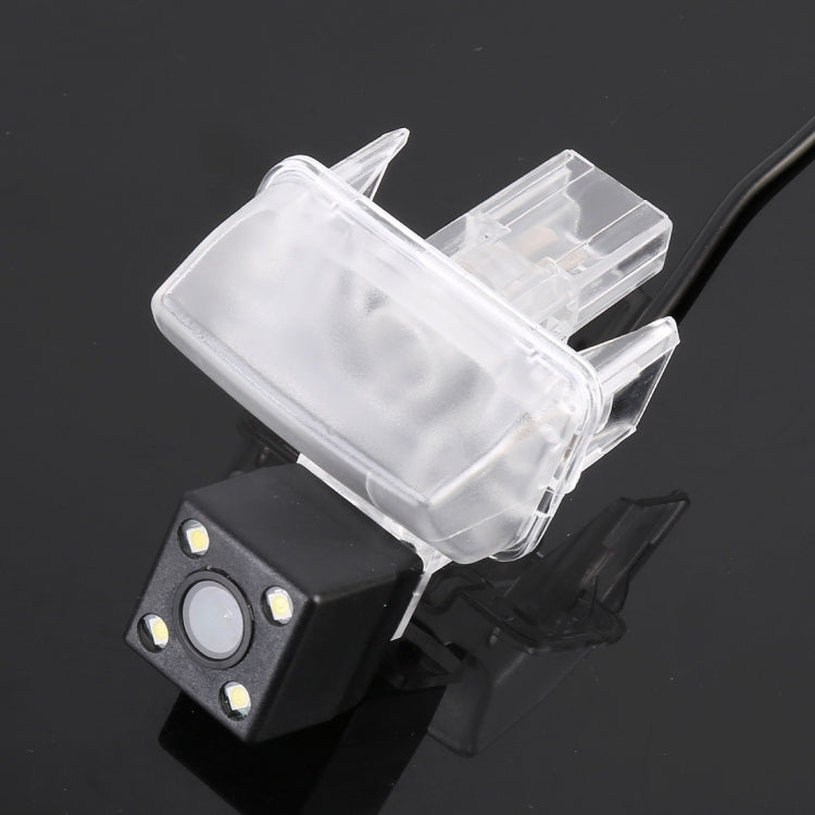 656x492 Effective Pixel HD Waterproof 4 LED Night Vision Wide Angle Car Rear View Backup Reverse Camera for Toyota Highlander 2015-2018 / Camry 2014-2017