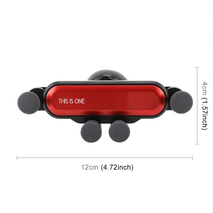 Universal Car Air Vent Mount Phone Holder Stand, Clip Width: 67-87mm