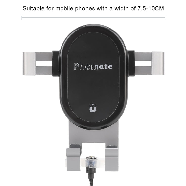 Micro Port Universal Car Air Outlet Mobile Phone Charging Bracket