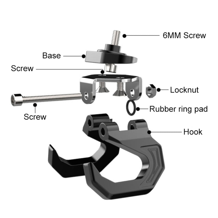 Portable Car Motorcycle Metal Sundries Goods Hook