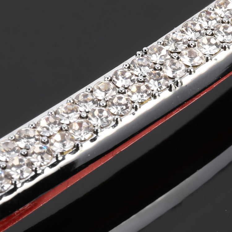 Universal Car Steering Wheel Trapezoid Diamond Decorative Stickers for Audi