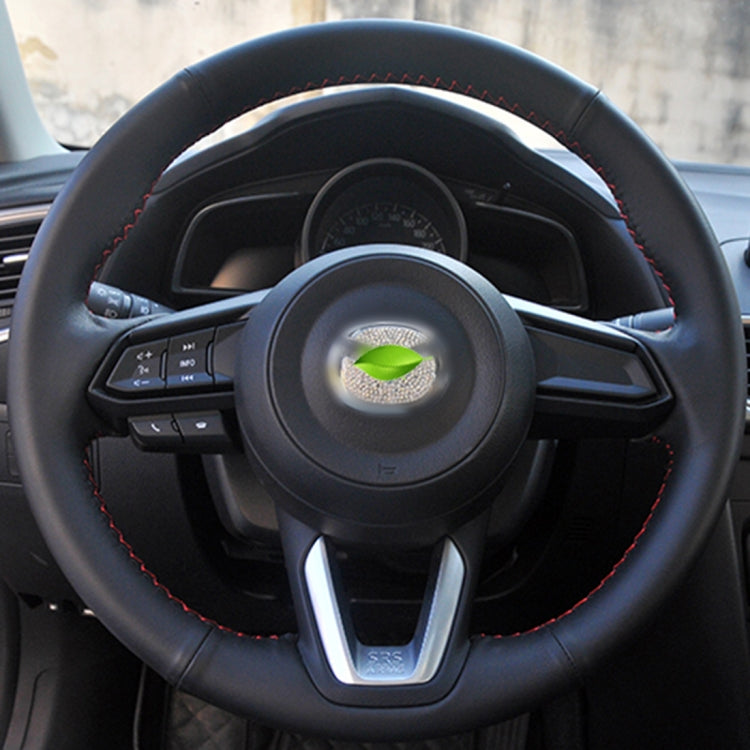 Universal Car Steering Wheel Diamond Decorative Stickers for Mazda