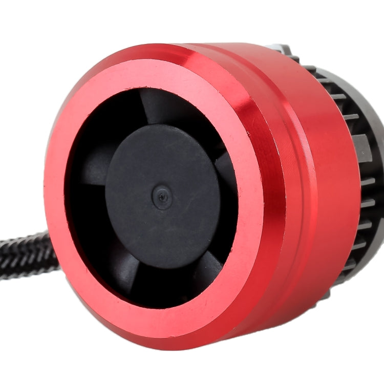 2 PCS V19 H4 DC12-24V / 28W(H) 28W(L) / 6000K / 2000LM IP65 Car LED Headlight Lamps, with 6 CSP Lamps(White Light)