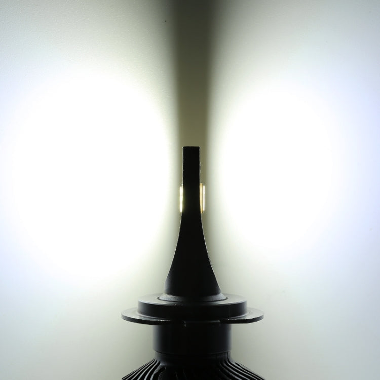 2 PCS V19 H4 DC12-24V / 28W(H) 28W(L) / 6000K / 2000LM IP65 Car LED Headlight Lamps, with 6 CSP Lamps(White Light)