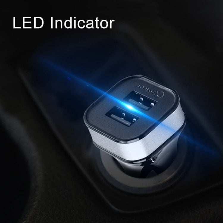 XPower G5 Universal Car Dual USB Quick Charger 2 USB Ports Charger DC12-24V 3.6A