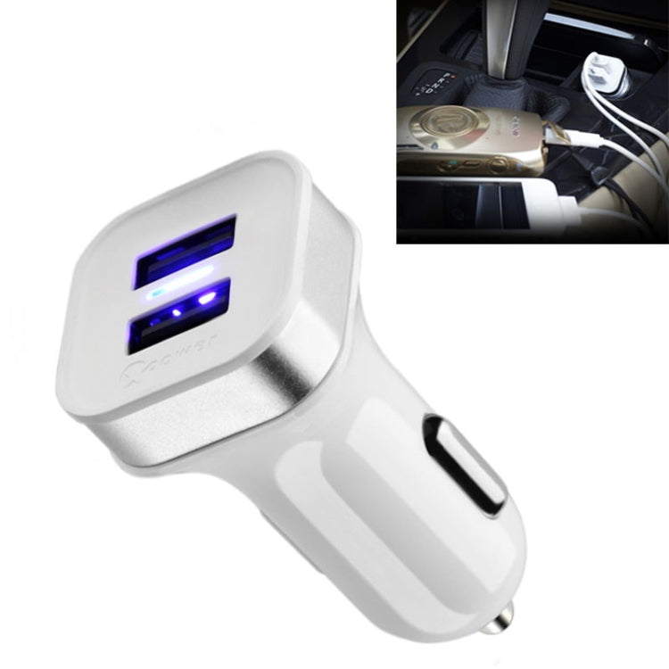 XPower G5 Universal Car Dual USB Quick Charger 2 USB Ports Charger DC12-24V 3.6A