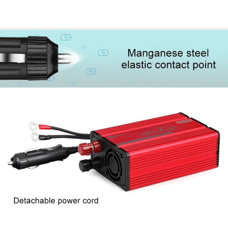XPower G400 400W DC 12V to AC 220V Car Power Inverter USB Charger Adapter
