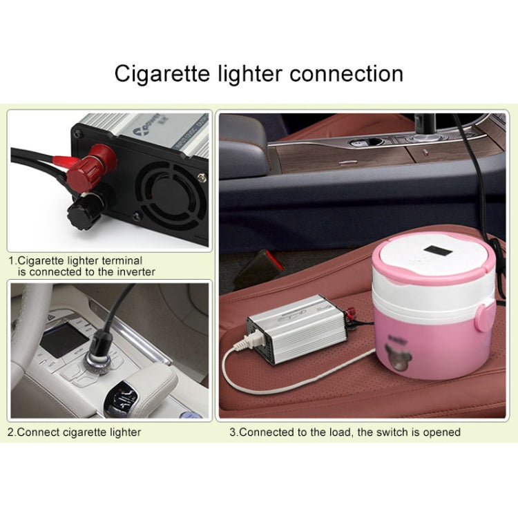 XPower G400 400W DC 12V to AC 220V Car Power Inverter USB Charger Adapter