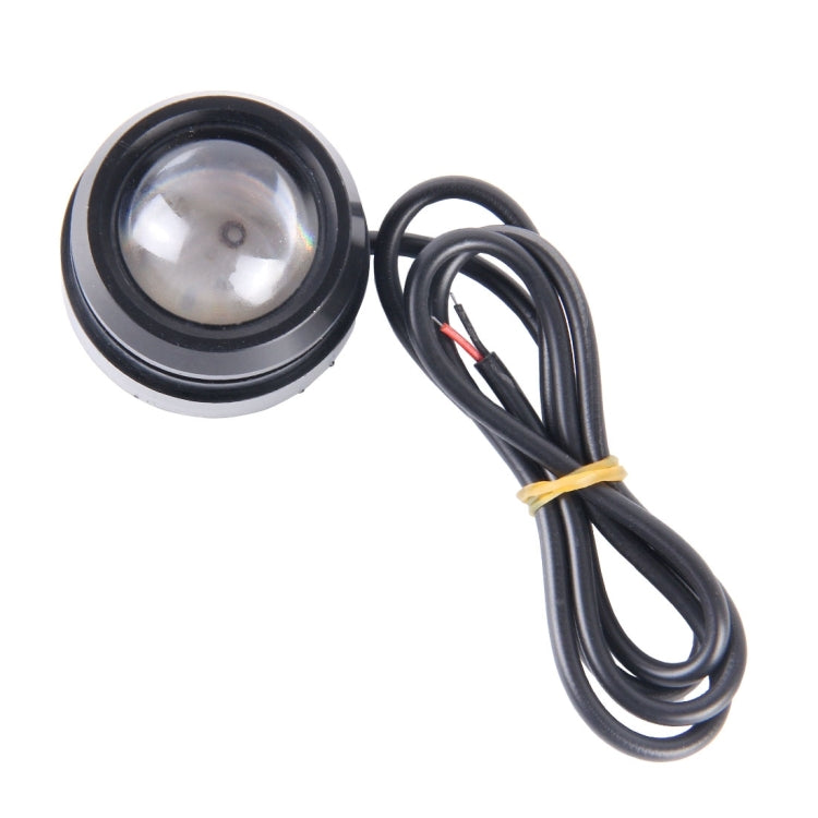 2 PCS 12V 5W 350LM Red Light Eagle Eyes LED Light For Car ,Wire Length: 60cm(Black)